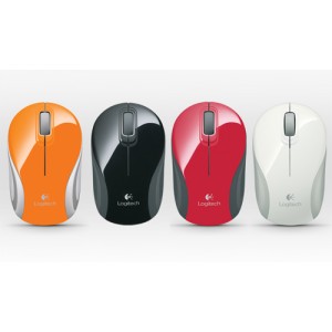 Mouse mini optic wireless LOGITECH m187